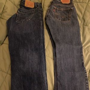 2 pair Levi’s 505s